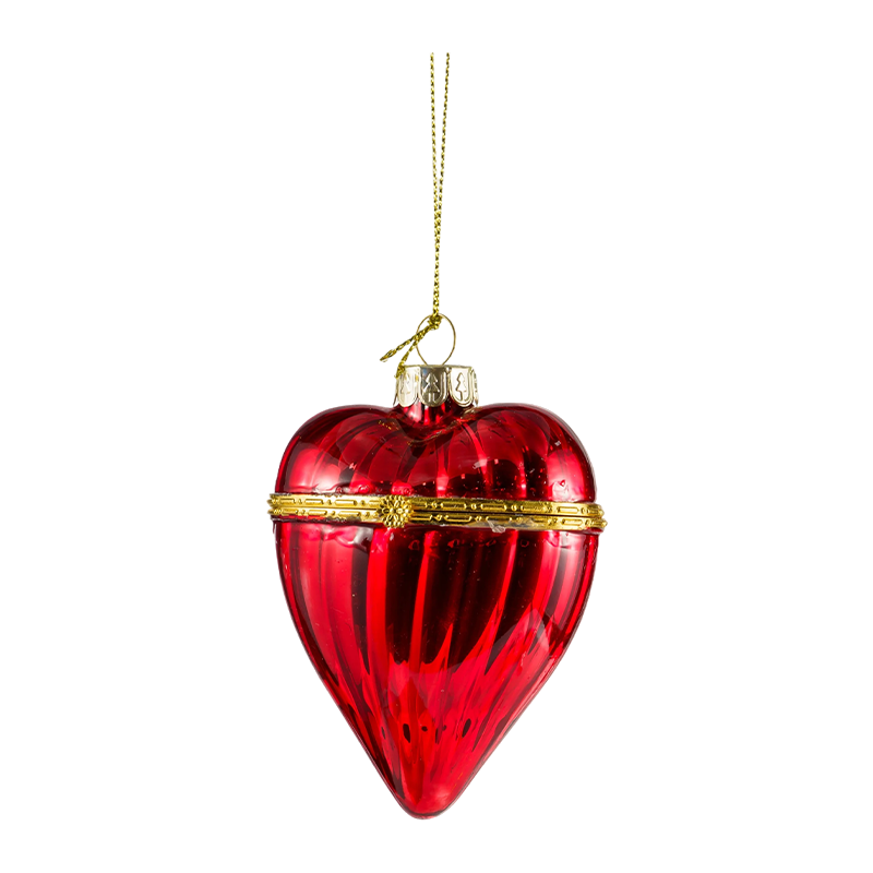 Vianočný sklenený ornament v tvare dúhovej hviezdy