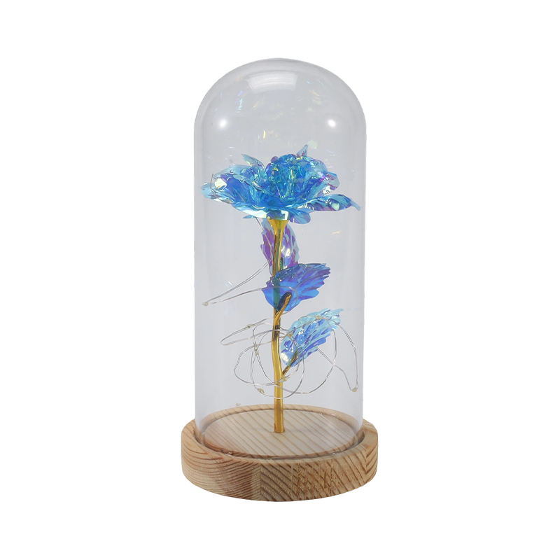 Galaxy Rose Glass Cloche Light (s/bez medvedíka, viac farieb)