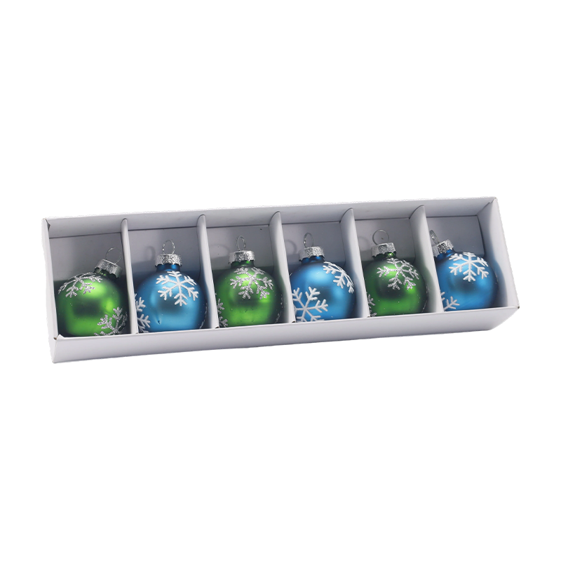 Prémiová súprava sklenených vianočných gulí
